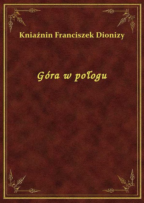 ebooki: Góra w połogu – ebook