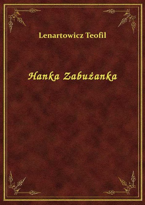 ebooki: Hanka Zabużanka – ebook