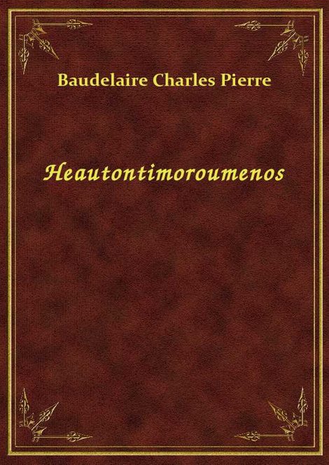 ebooki: Heautontimoroumenos – ebook