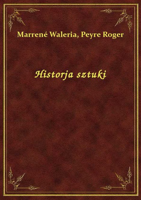 ebooki: Historja sztuki – ebook