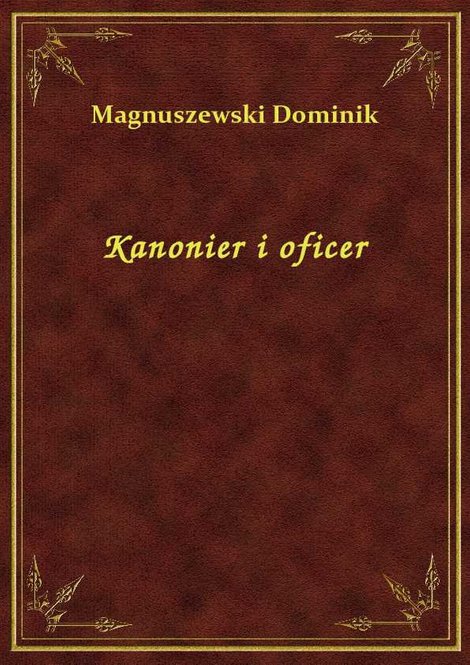 ebooki: Kanonier i oficer – ebook