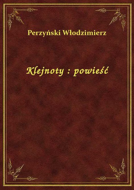 ebooki: Klejnoty : powieść – ebook