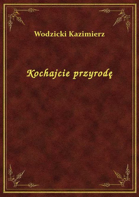 ebooki: Kochajcie przyrodę – ebook