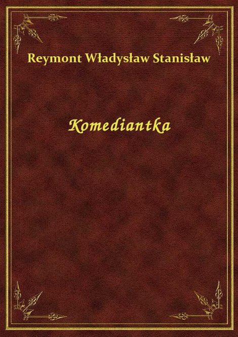 ebooki: Komediantka – ebook