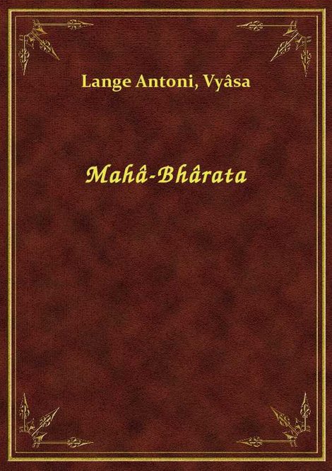 ebooki: Mahâ-Bhârata – ebook