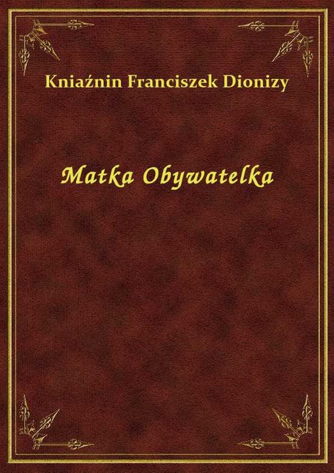ebooki: Matka Obywatelka – ebook
