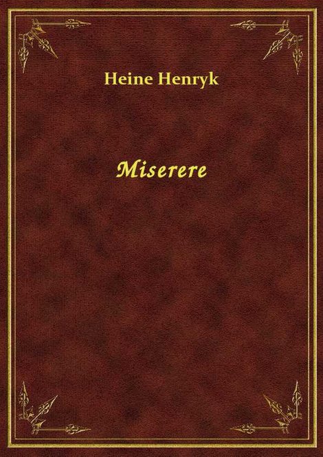 ebooki: Miserere – ebook