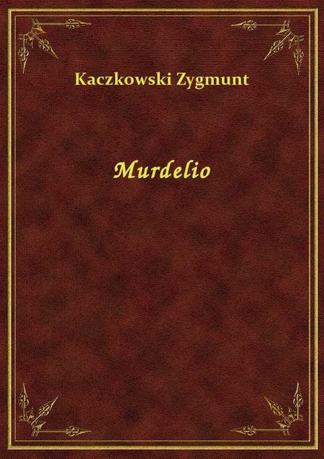 ebooki: Murdelio – ebook