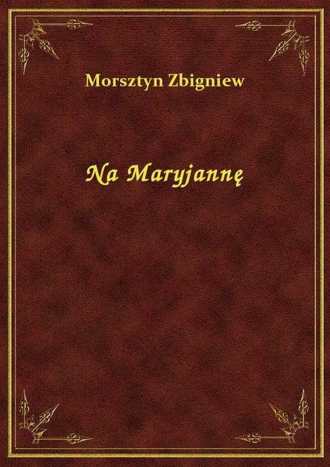 ebooki: Na Maryjannę – ebook