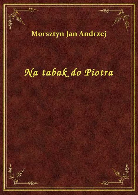 ebooki: Na tabak do Piotra – ebook