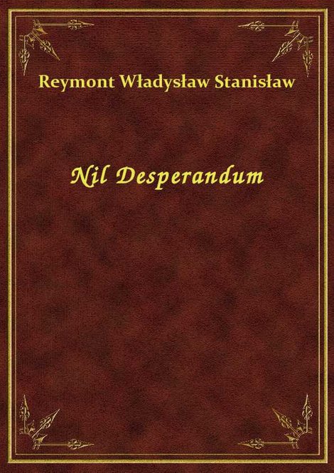 ebooki: Nil Desperandum – ebook