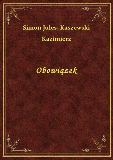ebooki: Obowiązek – ebook