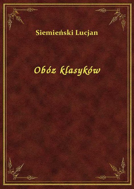 ebooki: Obóz klasyków – ebook