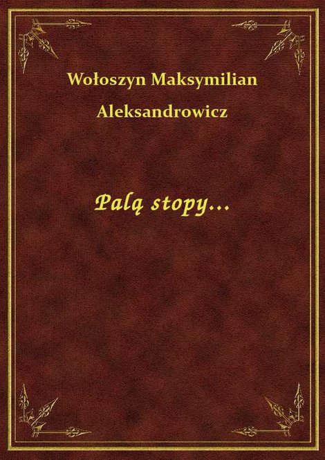 ebooki: Palą stopy... – ebook