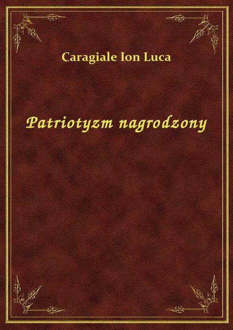 ebooki: Patriotyzm nagrodzony – ebook