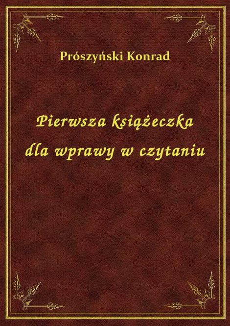 ebooki: Pierwsza książeczka dla wprawy w czytaniu – ebook