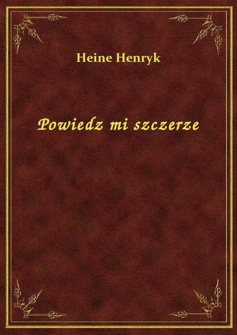 ebooki: Powiedz mi szczerze – ebook