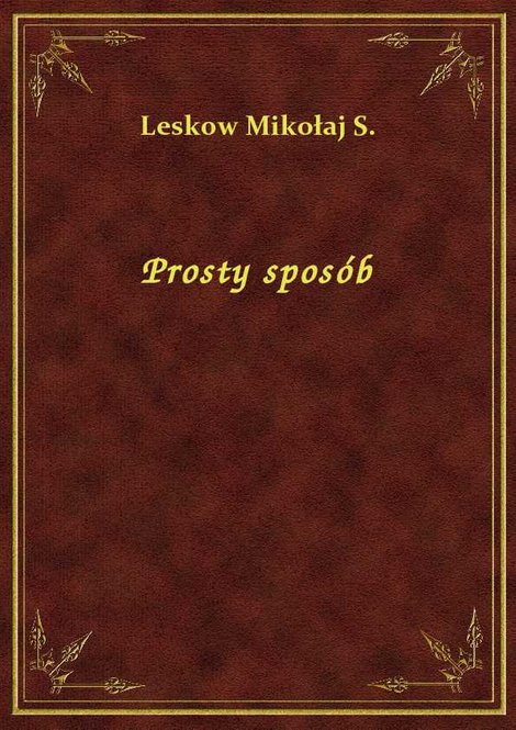 ebooki: Prosty sposób – ebook