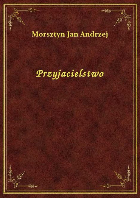ebooki: Przyjacielstwo – ebook