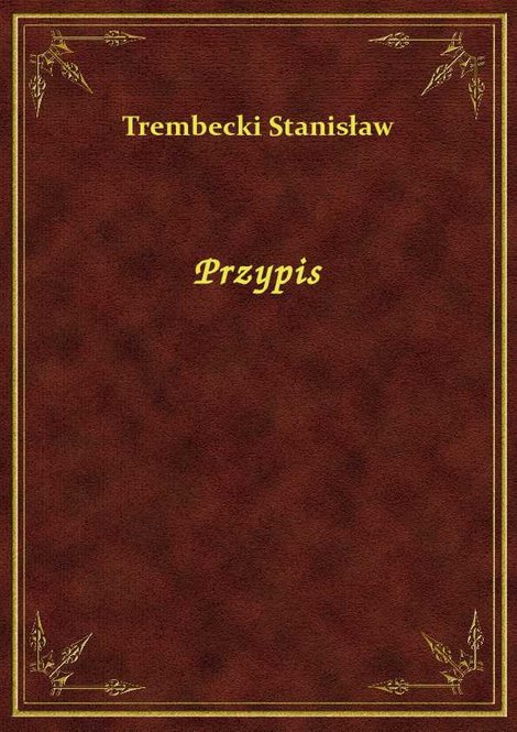 ebooki: Przypis – ebook