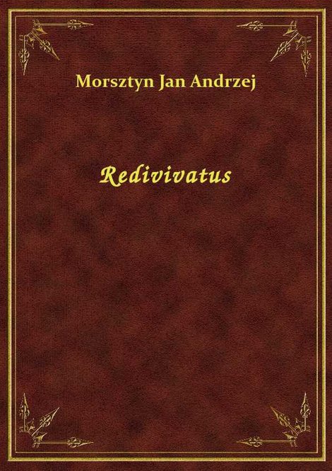 ebooki: Redivivatus – ebook