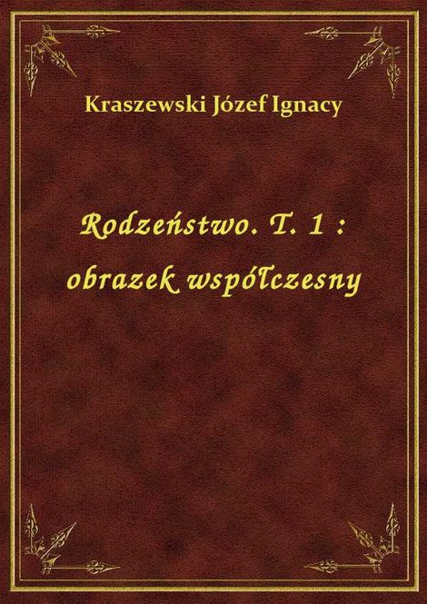 ebooki: Rodzeństwo. T. 1 : obrazek współczesny – ebook