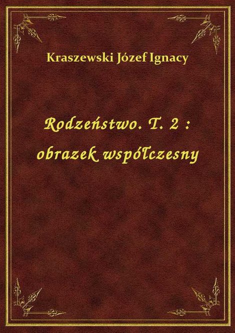 ebooki: Rodzeństwo. T. 2 : obrazek współczesny – ebook