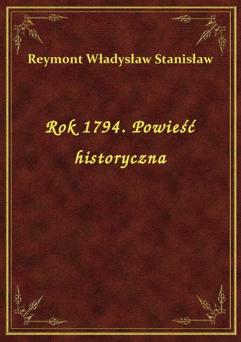 ebooki: Rok 1794. Powieść historyczna – ebook