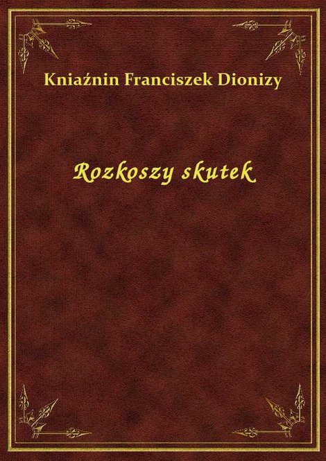 ebooki: Rozkoszy skutek – ebook