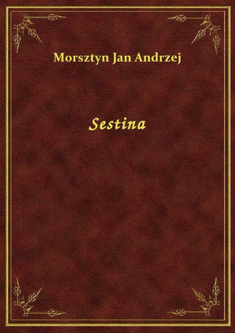 ebooki: Sestina – ebook