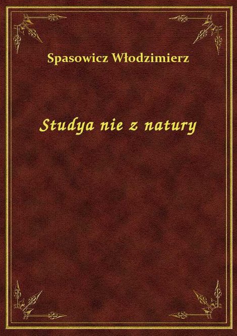 ebooki: Studya nie z natury – ebook