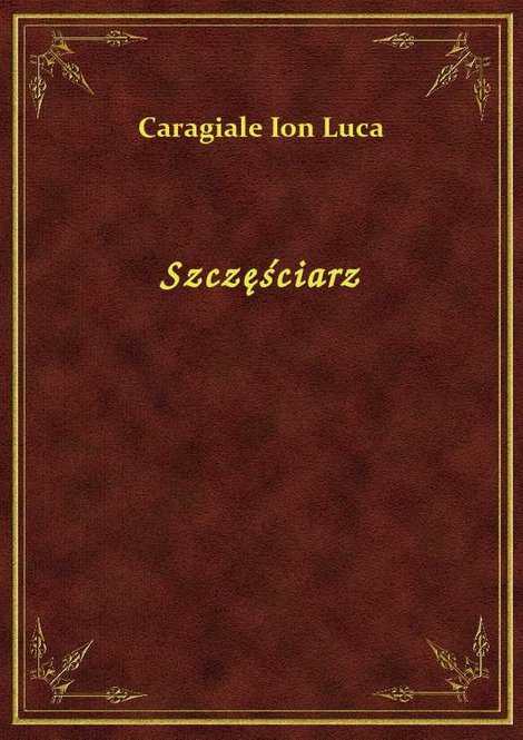 ebooki: Szczęściarz – ebook
