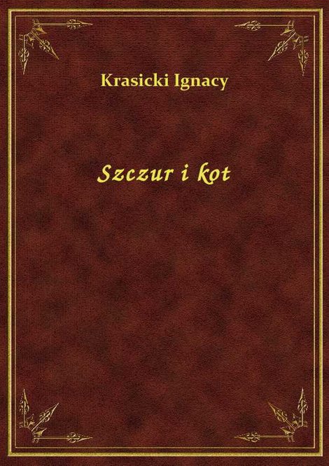 ebooki: Szczur i kot – ebook