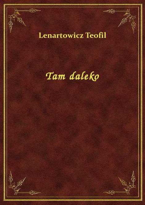 ebooki: Tam daleko – ebook