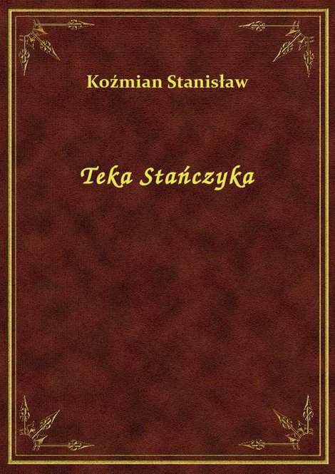 ebooki: Teka Stańczyka – ebook