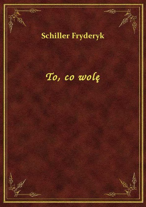 ebooki: To, co wolę – ebook