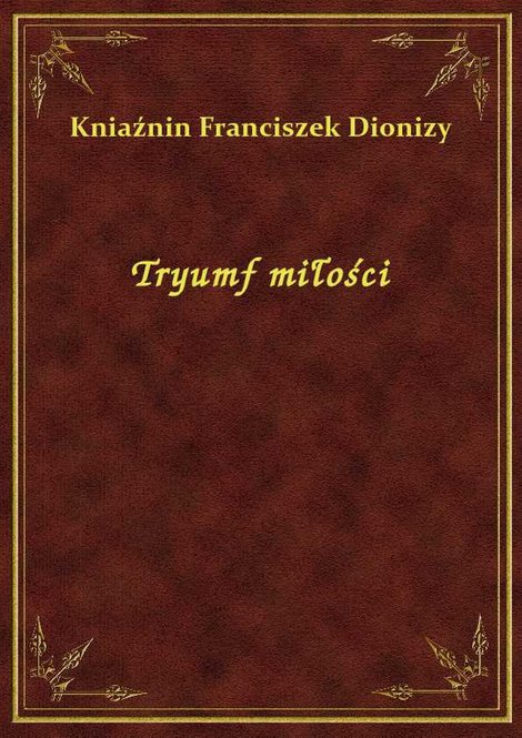 ebooki: Tryumf miłości – ebook