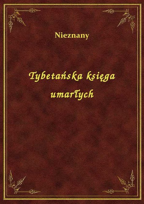 ebooki: Tybetańska księga umarłych – ebook