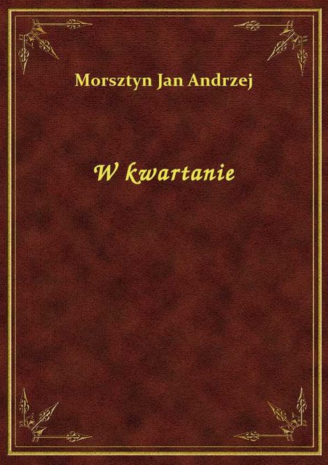 ebooki: W kwartanie – ebook