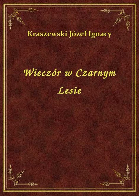 ebooki: Wieczór w Czarnym Lesie – ebook