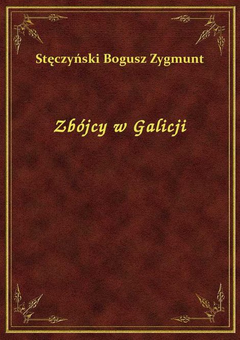ebooki: Zbójcy w Galicji – ebook