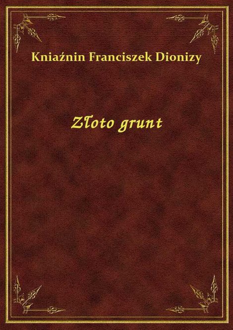 ebooki: Złoto grunt – ebook