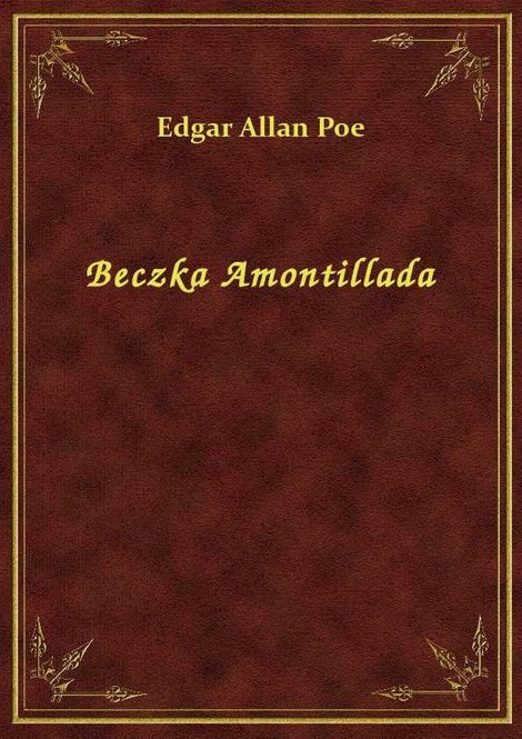 ebooki: Beczka Amontillada – ebook