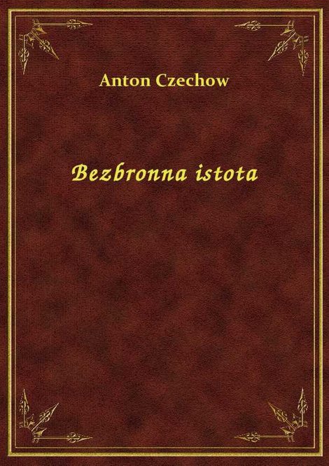 ebooki: Bezbronna istota – ebook
