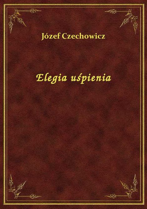 ebooki: Elegia uśpienia – ebook