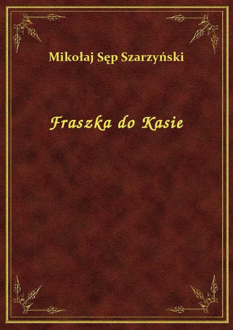 ebooki: Fraszka do Kasie – ebook