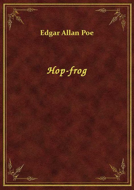 ebooki: Hop-frog – ebook