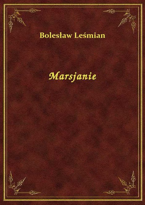 ebooki: Marsjanie – ebook