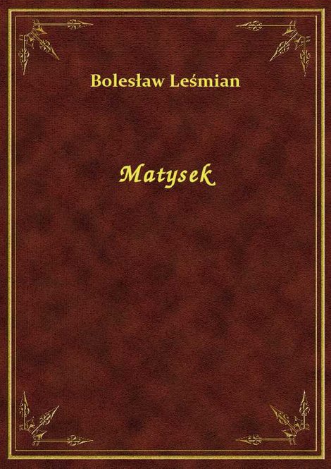 ebooki: Matysek – ebook