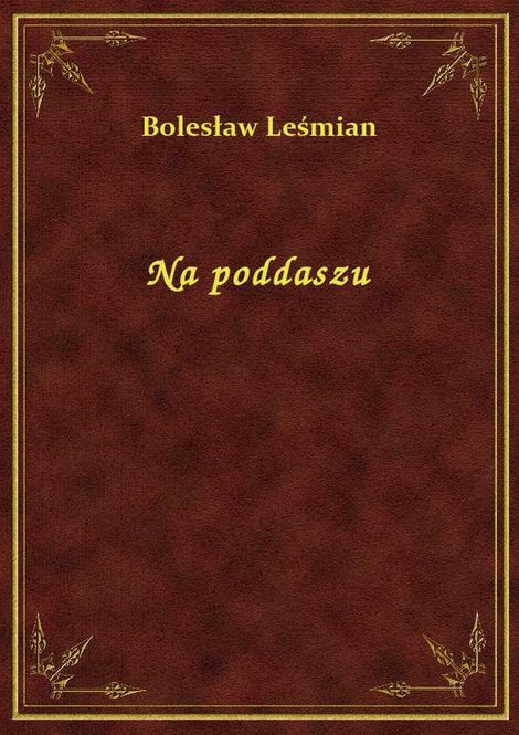 ebooki: Na poddaszu – ebook